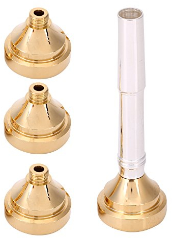 Dilwe Trompetenmundstück, Messing, 1 1/2C, 3C, 5C, 7C, Größe, Trompette, Ersatzteile, Für Trompeters, Für Training, Konzerte und Unterricht