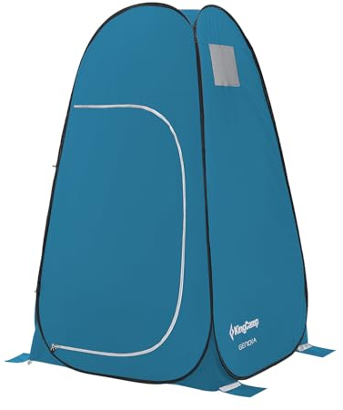 KingCamp Pop Up Shower Tent, Waterproof & Easy Setup Changing Room Portable Toilet Tent with Carry Bag for Beach, Camping & Hiking