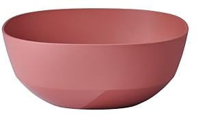 Mepal – Servierschale Silueta – Spülmaschinen- und mikrowellenfest – Salatschüssel – Tapas Teller – Geschirr – 3000 ml – Vivid mauve