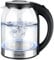 YIYOBEATFO Electric Kettle, 1.7L Glass Hot Water Boiler Kettle For Coffee & Tea,Easy Clean Wide Opening Water Heater Electric with LED Light,360°Rotation,Auto Shut-Off&Boil Dry Protection
