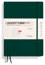 LEUCHTTURM1917 370642 Wochenkalender & Notizbuch Composition (B5) 2025, Forest Green, Englisch