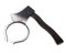 CAXUSD 4 pcs Halloween Horror Headbands Bloody Through Headband Props for Party Pranks Spooky Decorations with Pipe Wrench Wrench Axe and Saw for Halloween Costume Parties