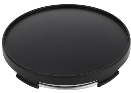 Hihaha Cache-Moyeu Central De Roue De Voiture Universel/Cache De Jante Intérieure Pour La Plupart Des Voitures/Encliquetage En Plastique 68Mm 2,68 Od / 1 Pièce Noir Mat