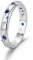 AORHOFJ 925 Sterling Silber Frauen Ringe Mond Stern Ring Evil Eye Ring Bunte Cubic Zirkonia Ring Stapelbare Vintage Ringe Statement Ringe für Frauen Größe,ringe frauen,daumenring damen