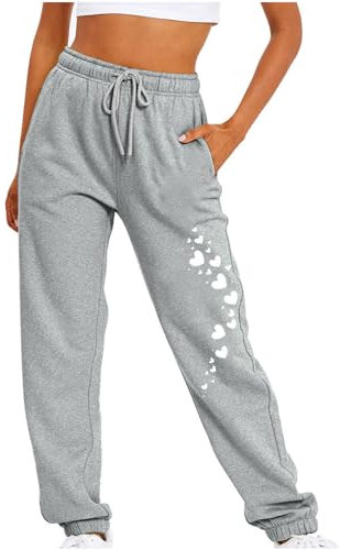 EJIMUQO Pantaloni Donna Cargo con Tasche Laterali con CERN Pantaloni Elasticizzati Donna Pantaloni Donna A Palazzo Fucsia Pantalone Cargo Donna Leggero