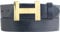 BELTINGER Designer Gürtel HENRY aus Vollrindleder 4 cm | Eleganter Ledergürtel für Damen und Herren 40mm | Gold glänzend | Marine 85cm