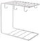 YIMINI Becherhalter Aus Metall, Kaffeetassenhalter 6 Haken, Haushalt Teetasse Regal, Teetassen Display Stand, Teetassen Rack Regal, Tassenaufbewahrung, für 6 Tassen Untertasse Löffel Sets (Weiß)