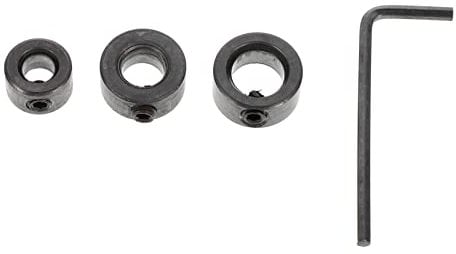 LIFKICH 1satz Holzbohrer Tiefenstopp Ringe Teiliges Werkzeug Einsetzbarer Bohrstopper Für Präzise Bohrtiefen Kompatibel Mit Standard Punkt-bohrern