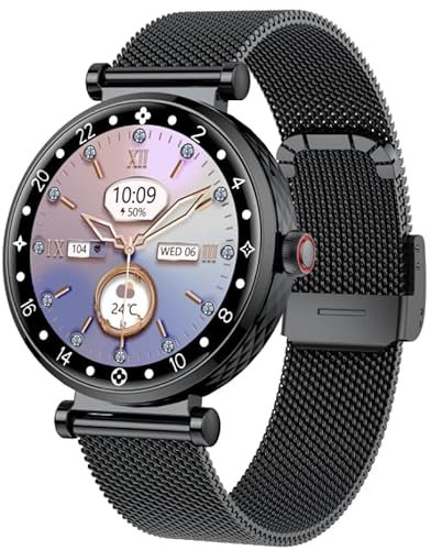Matast Montre Intelligente pour Femme, Tracker d'activité avec réponse/Passer des appels