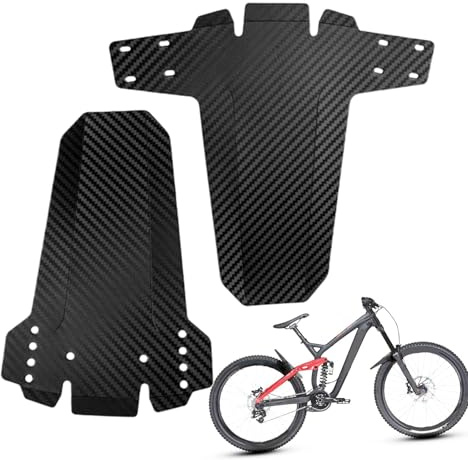baabeash Fahrrad-Schutzblech – Befestigung für vorne und hinten, Ersatzteile, verstellbar, für Rennradfahrer, Reisen, Stadtwege, nasses Wetter, Pendeln, Biker, Teenager, Fitness