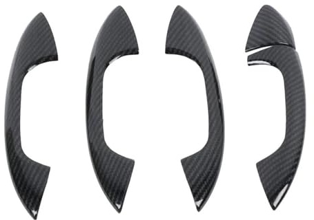 Türgriff Autotürgriff Für Benz A C CLA Klasse W177 W205 X253 C118 Auto Türgriff Abdeckung Trim Rahmen Protector Carbon Faser(C)