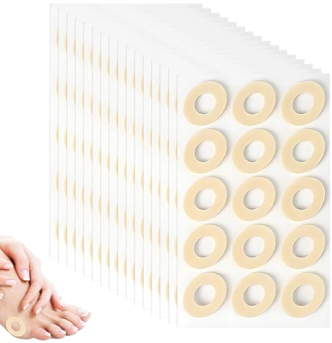 240 Pièces Pansement Cors Au Pied Pansements Cors Aux Pieds Doux Pour La Peau Non Irritant Très Élastique Imperméable Antidérapant Offre Une Protection Durable Conception Auto-Adhésive Polyvalentes