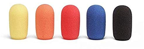 Samson - WS5E - Bonnettes pour micro-casque - 5 picèces - couleurs panachées