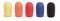 Samson - WS5E - Bonnettes pour micro-casque - 5 picèces - couleurs panachées