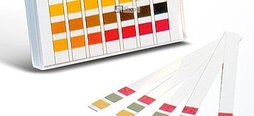 P. Jentschura pH-Streifen für Urin und Lebensmittel, Säure und Basen pH-Wert Messung, 100 Stk