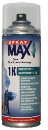 Primaire pour Plastiques de Carrosserie SprayMax - Bombe Aérosol Spray Apprêt Haute Adhérence Auto Moto - Légèrement Argenté - 400 ml - Ref. 680009
