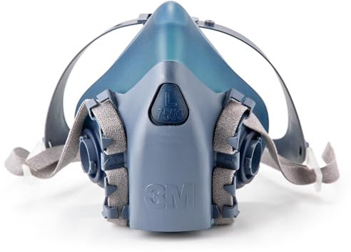 3M Medium Half Facepiece Reusable Respirator 7502/37082(AAD), Respiratory Protection, Medium