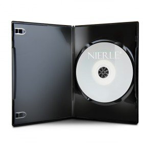 Amaray Custodia per DVD, Slim 7 mm, Machine-pack-quality, Nero, 50 pezzi