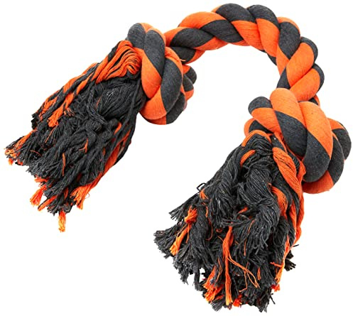Nuts for Knots Extreme 2 Knot Rope Tugger Dog Toy Durable Strong Tough Fun | Tough rope tugger dog toy – durable, strong build ideal for larger dogs and heavy chewers