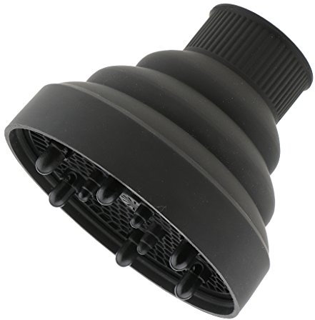 MagiDeal Silicone Hair Dryer Blower Diffuser Tool , Black