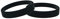 Silicone Wristbands Pack Of 10 Youth Sizes Choice Of Colours (Black)