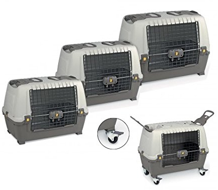 MPS TRASPORTINO per Cane SKUDO 90 Trasporto Auto OMOLOGATO 90x51x60(h) cm