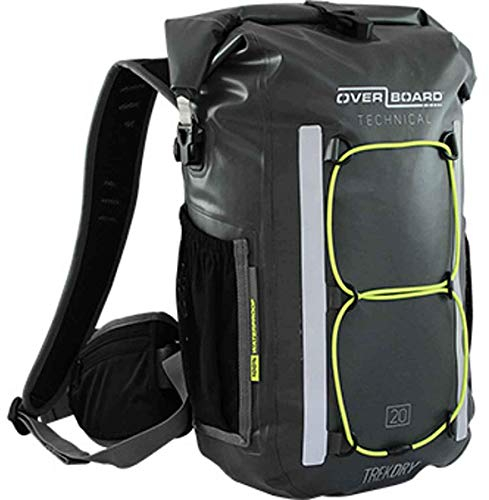 Overboard Unisex-Erwachsene Tekdry Backpack Wasserdichter Rucksack, grau, 20 L