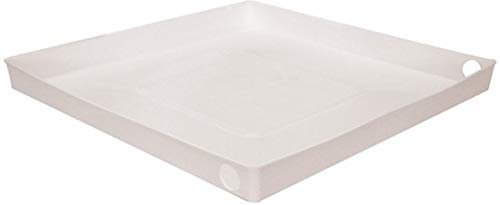 Tropfschale mit Ablauf 650x650x60mm für Waschmaschine und Trockner 60100400