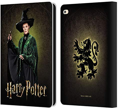 Head Case Designs Offizielle Harry Potter Minerva Mcgonagall Chamber of Secrets IV Leder-Wallet-Hülle Kompatibel mit Apple iPad Air 2 (2014)