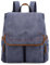 TSD Brand Atona Canvas Rucksack, Marineblau, Einheitsgröße