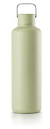EQUA Timeless - Botella de acero inoxidable, 1000 ml, libre de BPA, antigoteo, duradera, multifuncional, Matcha