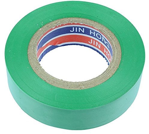 Switch Electronics 19mm x 20m Green PVC Insulation Tape Electrical Insulating Wire Repairs Harness Indoor Outdoor BSEN 60454-2 Conforms
