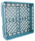 Cesta de cubiertos para lavavajillas industrial 50x50 cms