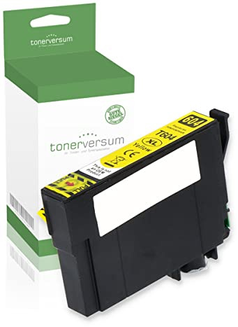 Tonerversum Tintenpatrone kompatibel zu Epson 604XL 604 XL C13T10H44010 Yellow für Expression Home XP 2205 3200 4205 2200 Workforce 2910 2930 2935