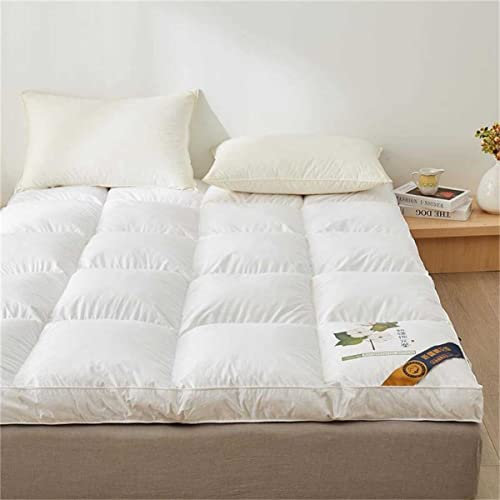 Weiche japanische Futon-Matratze, tragbare Bodenliege, Bettsofa – faltbare aufrollbare Isomatte in Blau