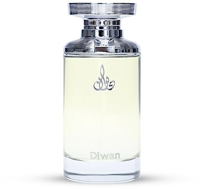 Arabian Oud DIWAN 200 ml | Eau de Parfum für Ihn | Veilchen, Kardamom, Oud, Patchouli und Tonka-Bohnen | Holziger und bernsteinartiger Duft.