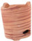 DIKACA Holzkohleofen Kohle Tragbar Grill Grillkübel Feuerofen Kohle Grillofen Kessel Feuer Garten Grill Bbq Grilleimer Camping Kohleofen Grill Camping Kohle Herd Steingut Kommerziell Ton