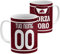 StudioPixelStore Tazza Personalizzata – Idea Regali Personalizzati – Mug Personalizzabile con Squadre del Campionato Italiano – Tazze in Ceramica per la Colazione – (Tifosi Torino)
