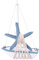 Operitacx Segeln nach Hause Zubehör für nautische Themenpartys Bootsornament Modelle Schiffsmodellbausatz aus Holz Modellbausatz Wikingerschiff Holzboot Suite Baumwollnetz Ornamente Bambus