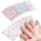 Nail Stickers for Nail Art Self Adhesive Nail Charms 30Pcs Flower Nail Stickers Gel Nail Decals DIY Nail Tips Girls Stick On Nails for Women Nail Supplies Nails Accessories