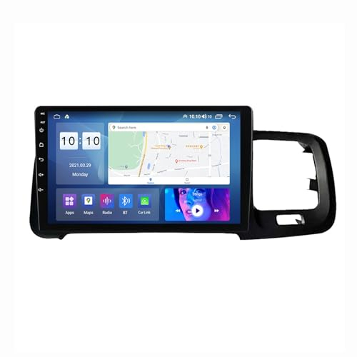 Android 12 Autoradio Mit Navi 2 Din 9 Zoll Touchscreen Autoradio Für Volvo S60 V60 2011-2020 Mit Carplay Android Auto,mit RDS Bluetooth FM AM Lenkradsteuerung Rückfahrkamera ( Color : 2014-2020 , Size