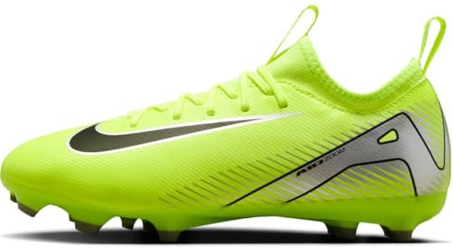 Nike Zoom Vapor 16 Academy Fg/MG, Scarpe da Calcio, Volt/Black, 36 EU