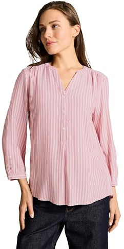 TOM TAILOR Damen Bluse mit Streifenmuster