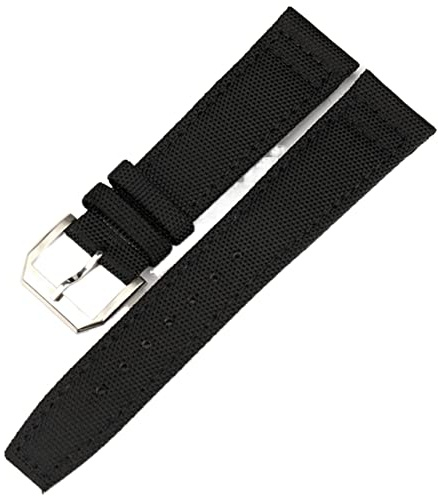 CHCWR Watch Band für IWC Pilot Uhren Portugieser Männer Versicherung Versicherung Getremente Uhr Accessoires Nylon Leder Uhren Armband Kette