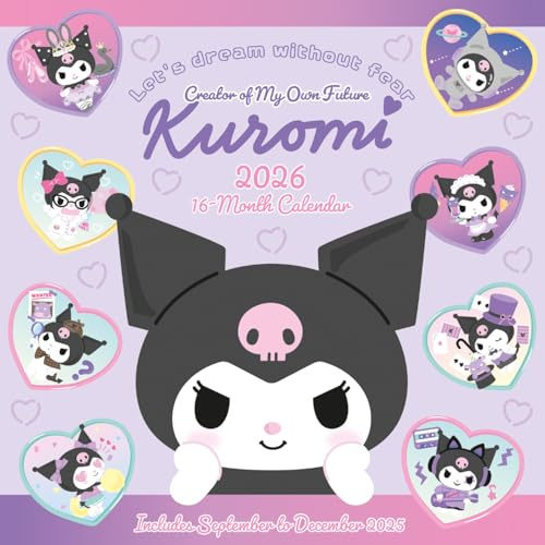 Kalender 2026 Kuromi - Wandkalender 30x30 cm