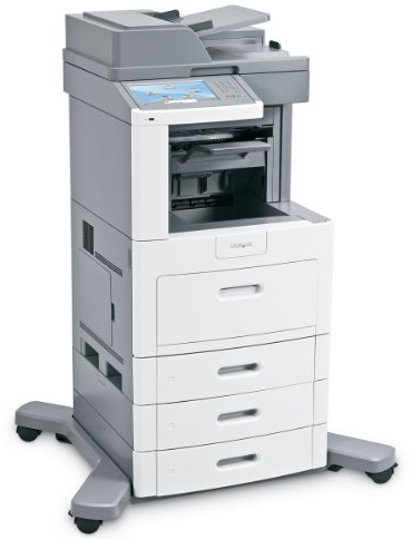 Lexmark X658dtfe Multifunktionsgerät (Monochrome-Laserdrucker, Scanner, Kopierer, Fax)