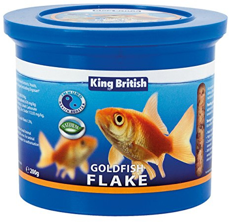 King British Goldfish Flake Food 200g (Bulk deal of 2) 400g