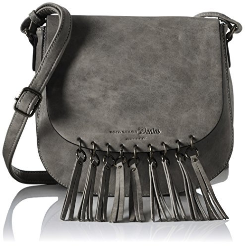 Tom Tailor Denim Damen Joleen Schultertasche Grau (grau)