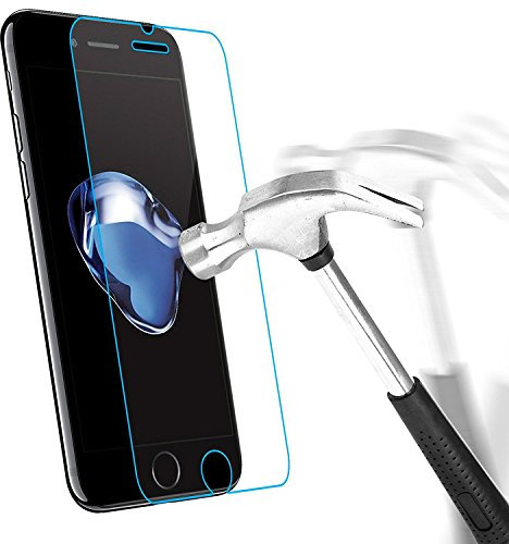 HQ-CLOUD lot de 2 Films Vitre Verre Trempé de protection d'écran pour APPLE IPHONE 7/8 /SE 2020 - TRANSPARENT