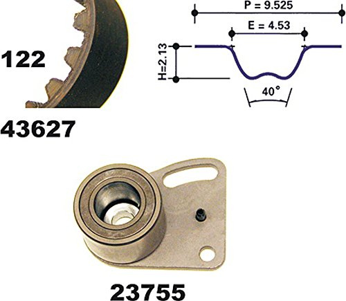 MAPCO Zahnriemensatz 23627